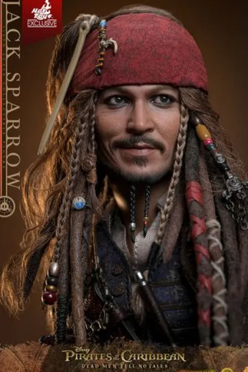Jack Sparrow Artisan Edition Deluxe Version Figura 1/6 Piratas del Caribe: La Venganza de Salazar 30 cm