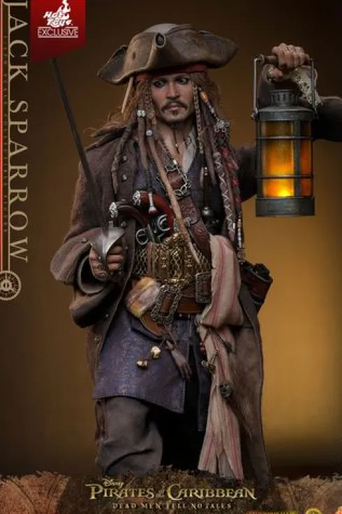 Jack Sparrow Artisan Edition Deluxe Version Figura 1/6 Piratas del Caribe: La Venganza de Salazar 30 cm
