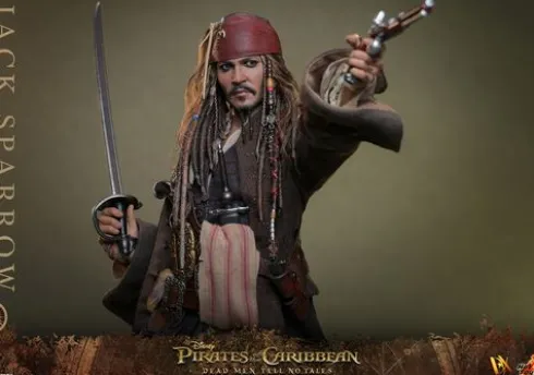 Jack Sparrow Deluxe Version Figura 1/6 Piratas del Caribe: La Venganza de Salazar 30 cm