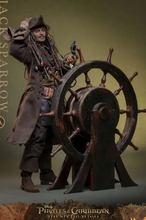 Jack Sparrow Deluxe Version Figura 1/6 Piratas del Caribe: La Venganza de Salazar 30 cm
