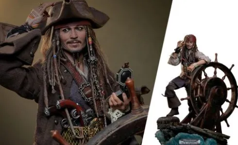 Jack Sparrow Deluxe Version Figura 1/6 Piratas del Caribe: La Venganza de Salazar 30 cm