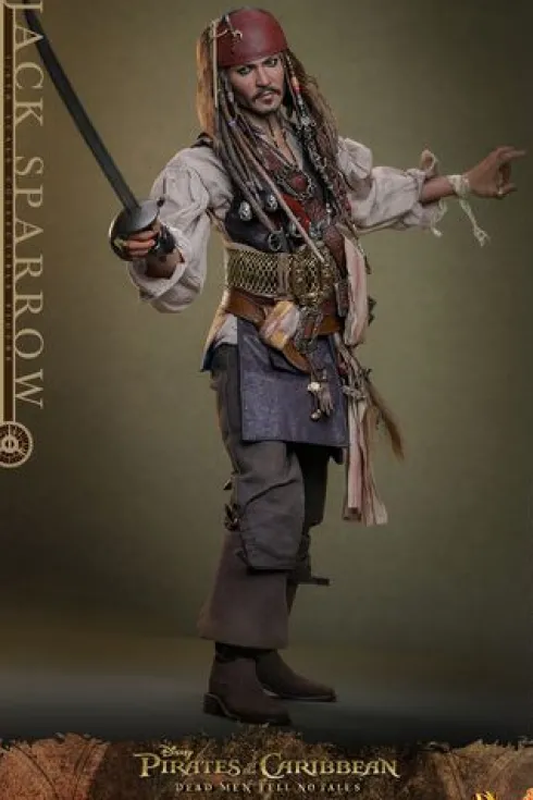 Jack Sparrow Deluxe Version Figura 1/6 Piratas del Caribe: La Venganza de Salazar 30 cm
