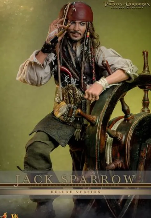 Jack Sparrow Deluxe Version Figura 1/6 Piratas del Caribe: La Venganza de Salazar 30 cm