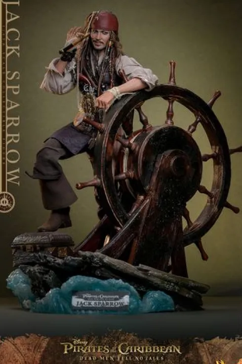 Jack Sparrow Deluxe Version Figura 1/6 Piratas del Caribe: La Venganza de Salazar 30 cm