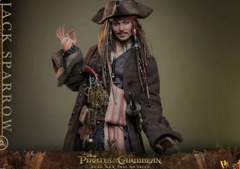 Jack Sparrow Deluxe Version Figura 1/6 Piratas del Caribe: La Venganza de Salazar 30 cm