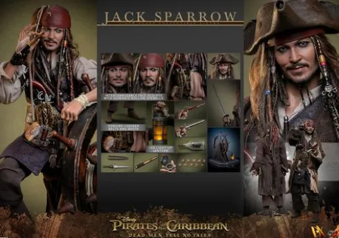 Jack Sparrow Figura 1/6 Piratas del Caribe: La Venganza de Salazar 30 cm
