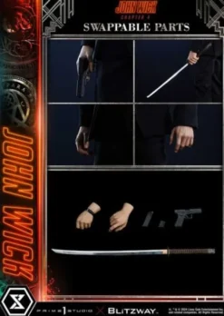 John Wick Chapter 4 Estatua Premium Masterline Series 1/4 John Wick 54 cm