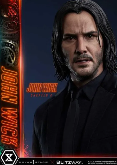 John Wick Chapter 4 Estatua Premium Masterline Series 1/4 John Wick 54 cm