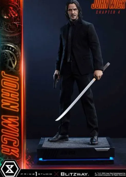 John Wick Chapter 4 Estatua Premium Masterline Series 1/4 John Wick 54 cm