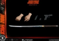 John Wick Chapter 4 Estatua Ultimate Premium Masterline Series 1/4 John Wick Deluxe Version 54 cm