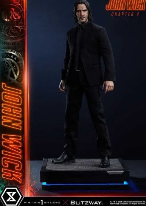 John Wick Chapter 4 Estatua Ultimate Premium Masterline Series 1/4 John Wick Deluxe Version 54 cm