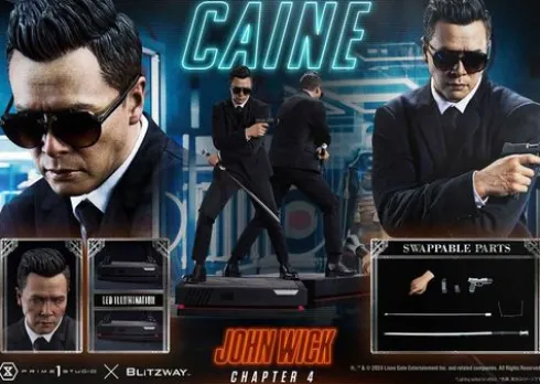 John Wick Chapter 4 Estatua Ultimate Premium Masterline Series 1/4 John Wick: Chapter 4 Caine 48 cm
