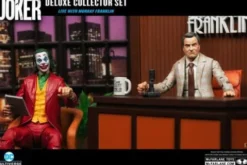 Joker DC Multiverse (Joker Movie) Figura Deluxe Colllector The Joker (Live with Murray Franklin) Limited Edition 18 cm