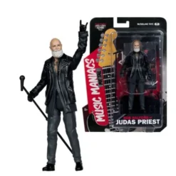 Judas Priest Music Maniacs Heavy Metal Figura Rob Halford 15 cm