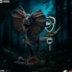 Jurassic Park Minifigura Mini Co. PVC Dilophosaurus 12 cm