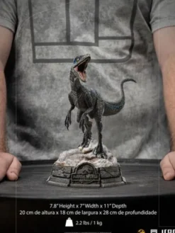 Jurassic World Dominion Estatua 1/10 Art Scale Blue 19 cm