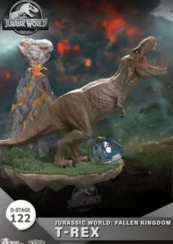Jurassic World: el reino caído D-Stage PVC Diorama T-Rex 13 cm