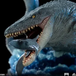 Jurassic World Icons Estatua Mosasaurus 16 cm