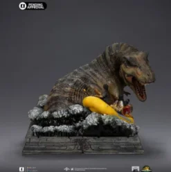 Jurassic World: Rebirth Estatua 1/20 Demi Art Scale T-Rex River Attack 22 cm