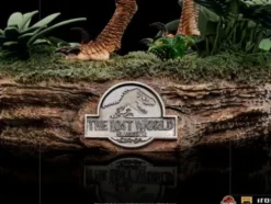 Jurassic World The Lost World Estatua 1/10 Deluxe Art Scale Velociraptor 18 cm
