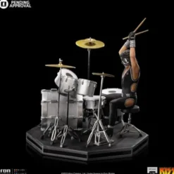 Kiss Estatua Art Scale 1/10 Peter Criss Limited Edtition 22 cm