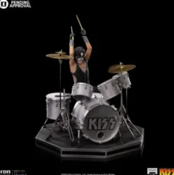 Kiss Estatua Art Scale 1/10 Peter Criss Limited Edtition 22 cm