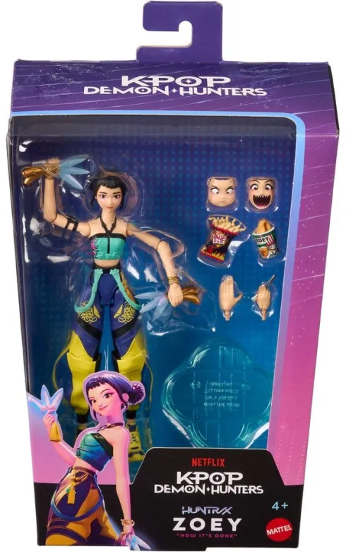 KPop Demon Hunters Figura Huntrix Zoey (How It’s Done) 14 cm