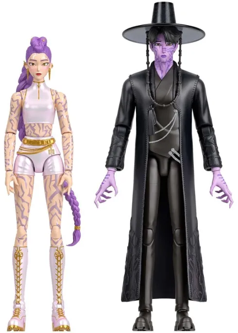 KPop Demon Hunters Pack de 2 Figuras Rumi & Jinu (Final Battle) 15 cm