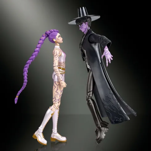 KPop Demon Hunters Pack de 2 Figuras Rumi & Jinu (Final Battle) 15 cm