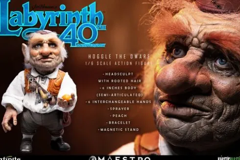 Labyrinth Hoggle The Dwarf 1/6 Action Figure