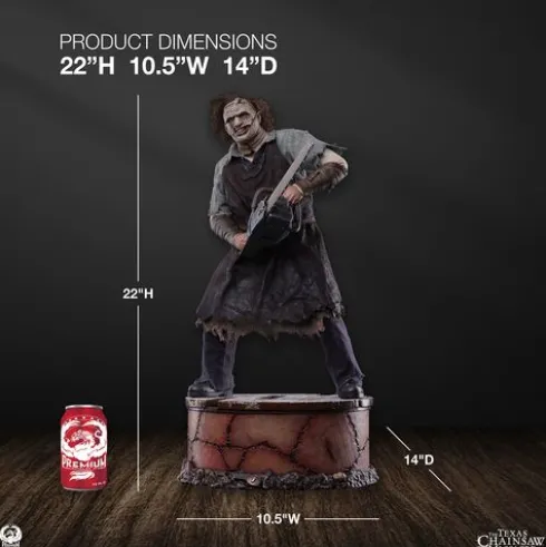 La Matanza de Texas Estatua 2003 1/4 Leatherface 56 cm