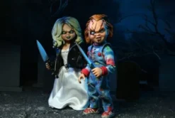La novia de Chucky Pack de 2 Figuras Clothed Chucky & Tiffany 14 cm