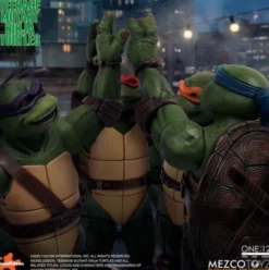 Las Tortugas Ninja box set Figuras 1/12 Teenage Mutant Ninja Turtles (1990 Movie) 15 cm