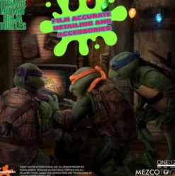 Las Tortugas Ninja box set Figuras 1/12 Teenage Mutant Ninja Turtles (1990 Movie) 15 cm