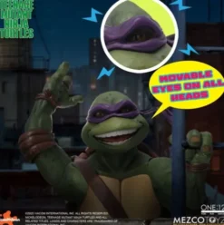 Las Tortugas Ninja box set Figuras 1/12 Teenage Mutant Ninja Turtles (1990 Movie) 15 cm