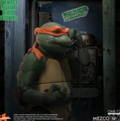 Las Tortugas Ninja box set Figuras 1/12 Teenage Mutant Ninja Turtles (1990 Movie) 15 cm