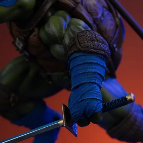 Las Tortugas Ninja Estatua 1/10 Art Scale Leonardo Unleashed 22 cm