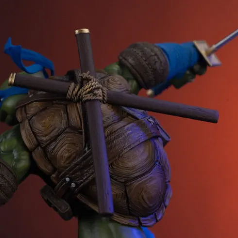Las Tortugas Ninja Estatua 1/10 Art Scale Leonardo Unleashed 22 cm