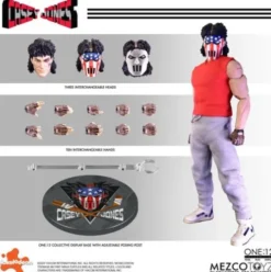 Las Tortugas Ninja Figura 1/12 Casey Jones 17 cm