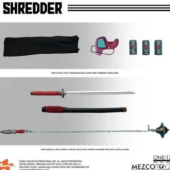 Las Tortugas Ninja Figura 1/12 Shredder 17 cm