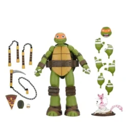 Las Tortugas Ninja Figura Ultimate Michelangelo 18 cm