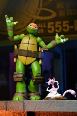 Las Tortugas Ninja Figura Ultimate Michelangelo 18 cm