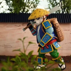 Las Tortugas Ninja Figura Ultimate Panda Khan 18 cm