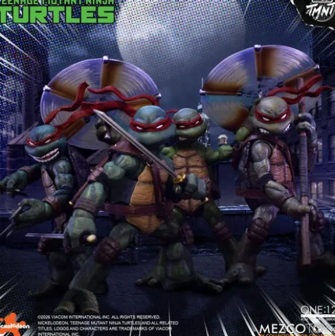Las Tortugas Ninja One:12 Collective Figuras 1/12 Boxed Set 17 cm