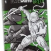 Las Tortugas Ninja Page Punchers Figura Leonardo (Black White & Green) (Red Platinum Edition) 13 cm