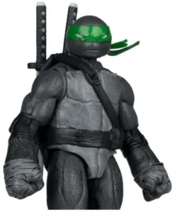 Las Tortugas Ninja Page Punchers Figura Leonardo (Black White & Green) (Red Platinum Edition) 13 cm