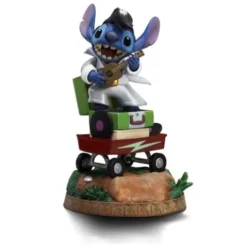 Lilo & Stitch Estatua 1/10 Art Scale Stitch King of Rock 17 cm
