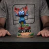 Lilo & Stitch Estatua 1/10 Art Scale Stitch Laundry 19 cm