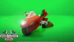 Los motorratones de Marte Vehículo Vinnie’s Radical Rocket Sled 25 cm