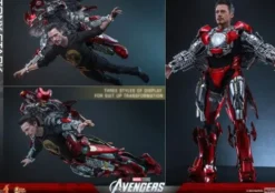 Los Vengadores Figura Movie Masterpiece 1/6 Tony Stark (Mark VII Suit-Up Version) 31 cm